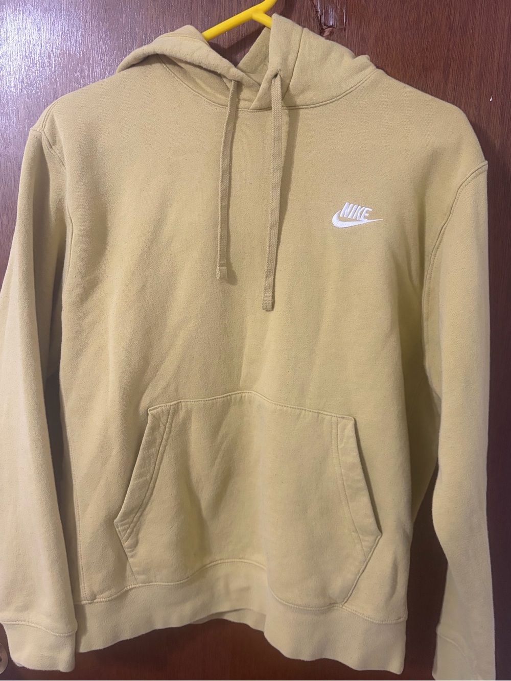 Nike Men's Hoody mustard yellow